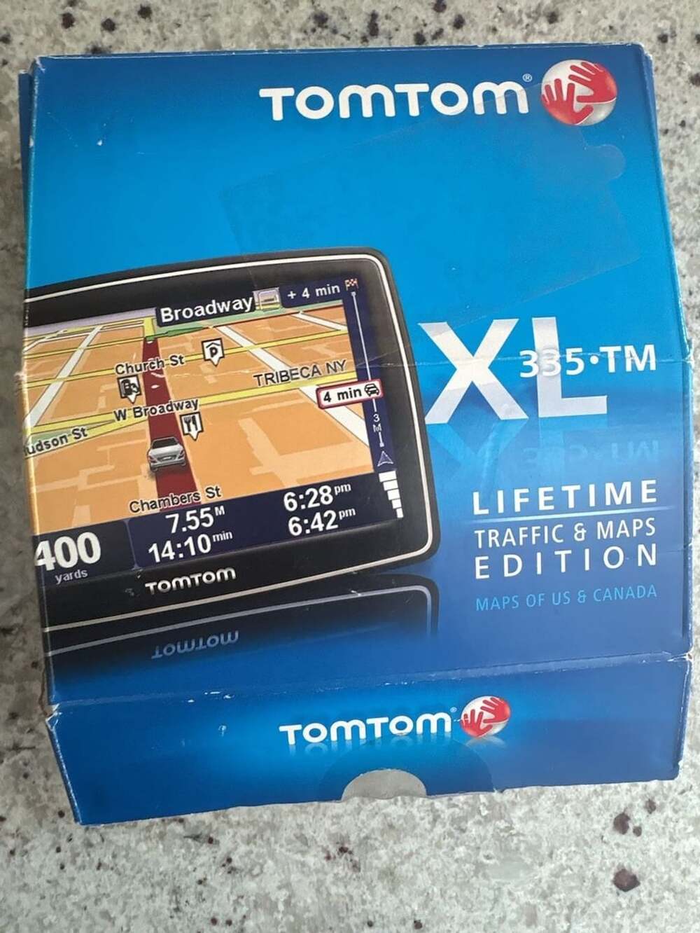 TomTom XL 335-TM Lifetime Traffic & Maps Edition GPS Navigator